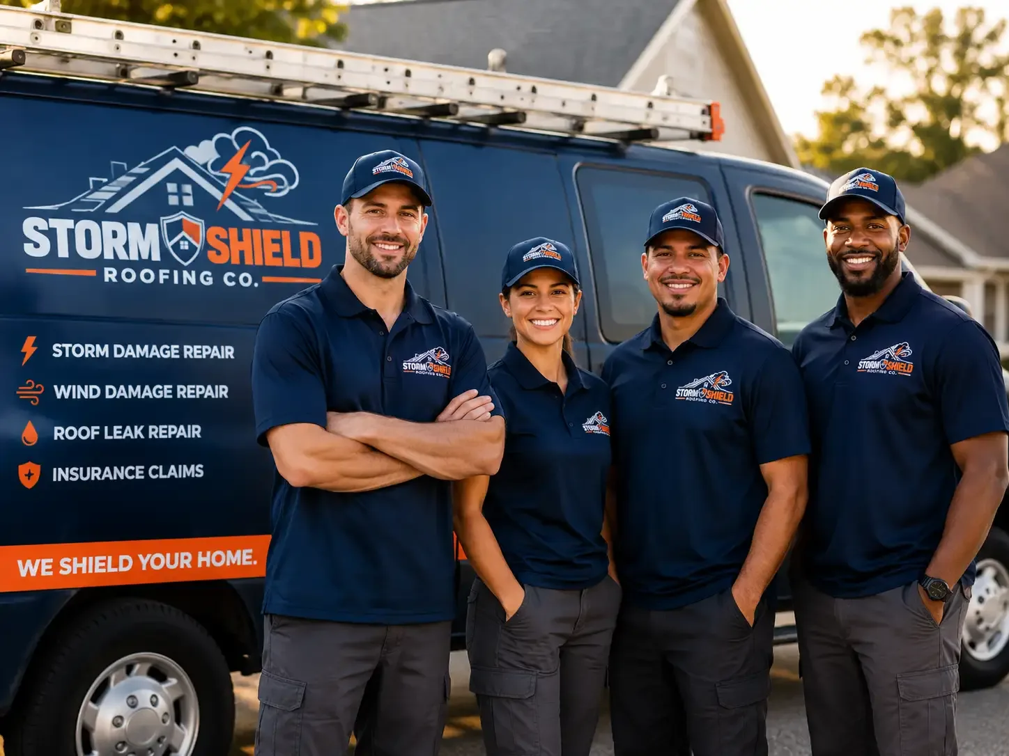 Storm Damage Roof Repair company in Brook Park, MN