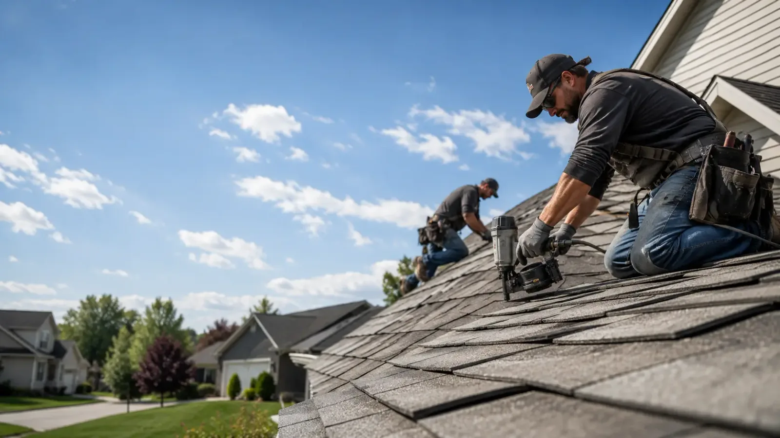 Storm Damage Roof Repair in Brook Park, MN near me